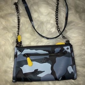 coach camo cross body